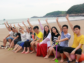 橙樹網(wǎng)絡(luò)蒼南柳壟沙灘露營記!